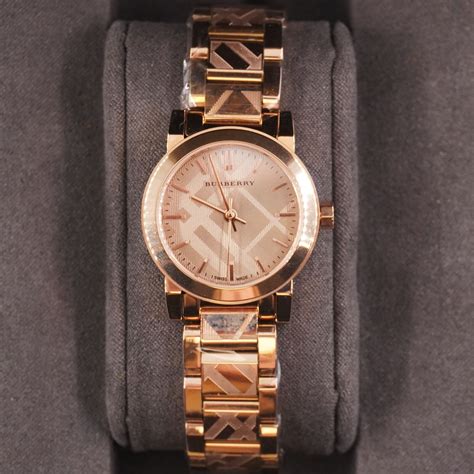 burberry watch bu9235|Burberry The City Rose Gold Women's Watch BU9235.